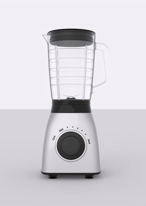 金属与光影的交响 工业产品的料理机渲染艺术